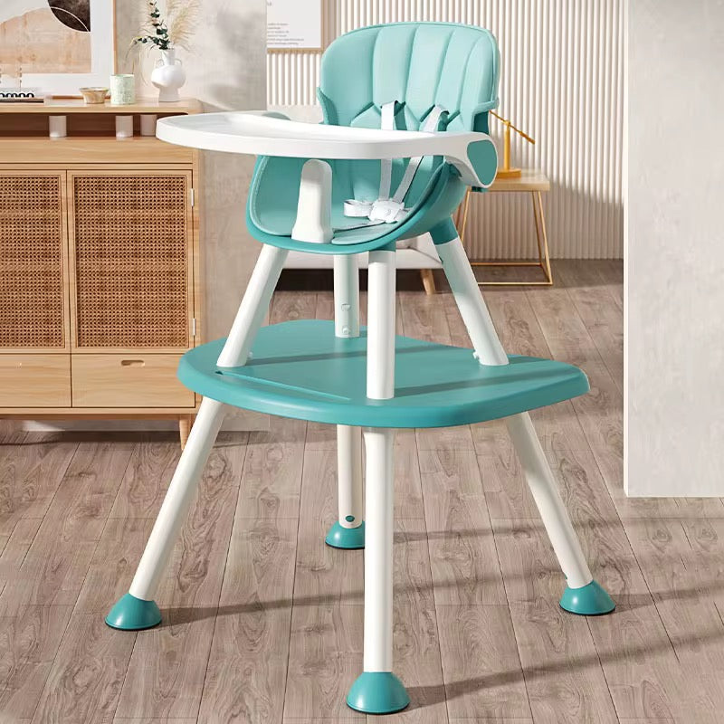 Silla Comedor Escritorio 2 en 1 Verde Turquesa