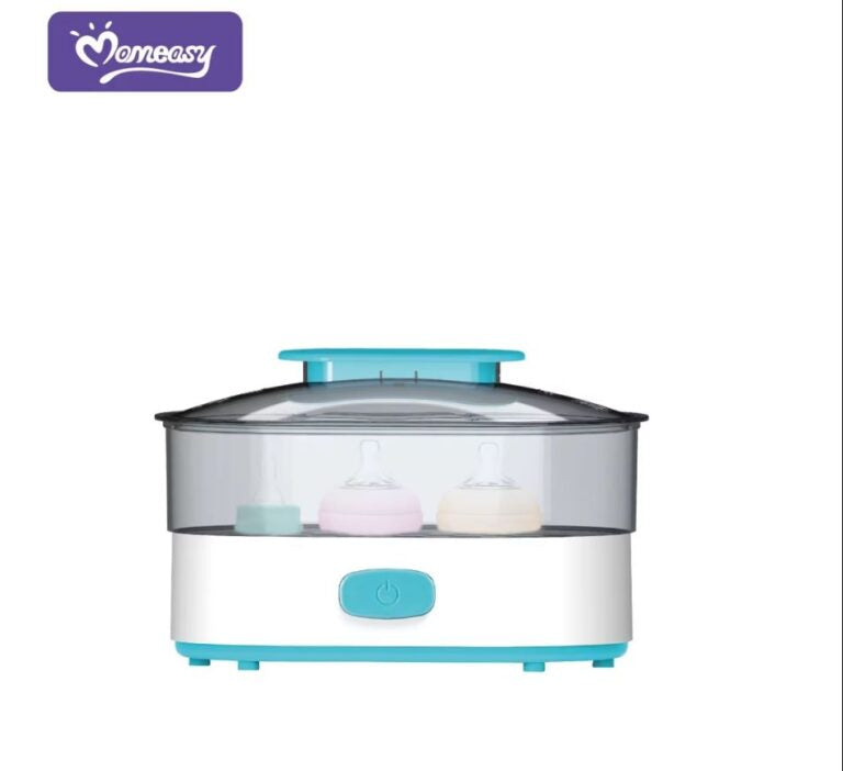 Esterilizador Eléctrico Para Teteros a Vapor Momeasy Diseño Uso