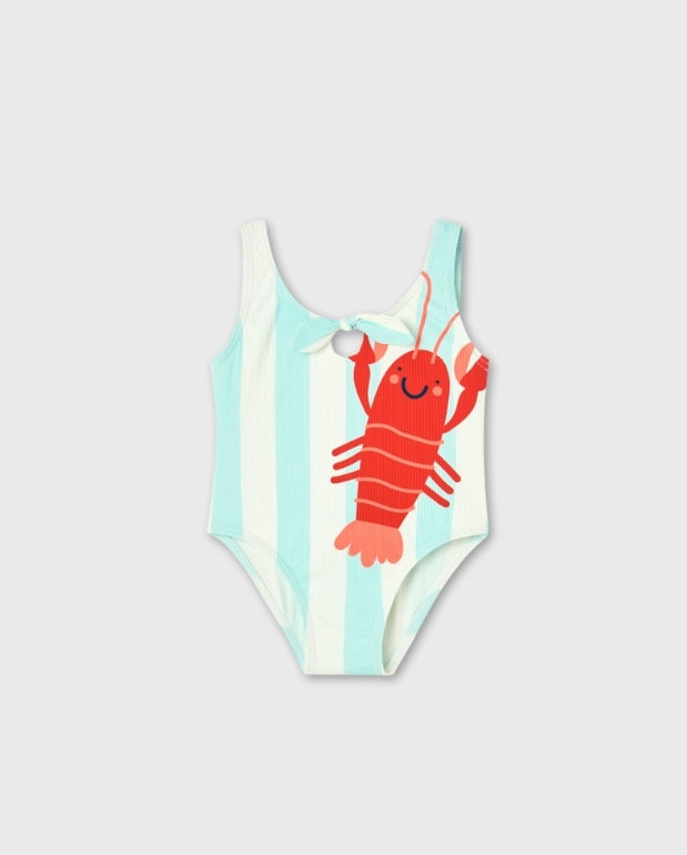 Vestido de Baño Enterizo Langosta Boboli