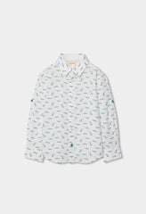 Camisa Manga Larga Cocodrilo Boboli