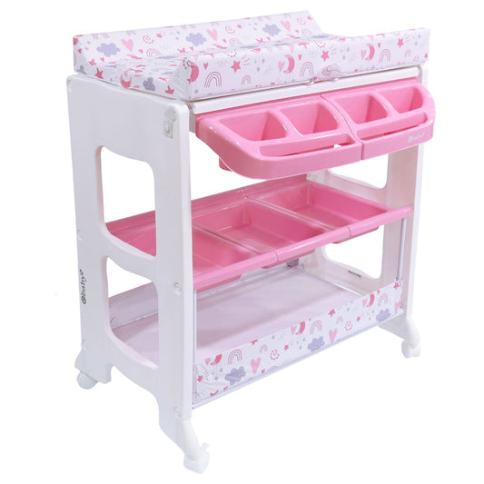 Bañera Cambiador Natiel Rosa Ebaby®
