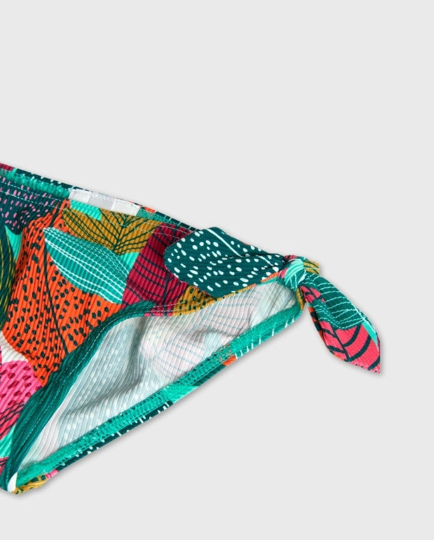 Vestido de Baño Estampado Verde Boboli Panty