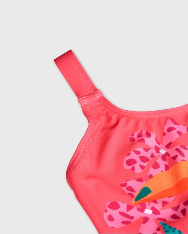 Vestido de Baño Tucan Fucsia Boboli Tirante