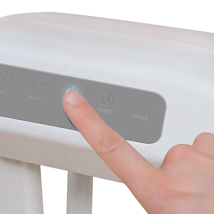 Cuna Moises Multifuncional 4 en 1 Mono Gris Vibración