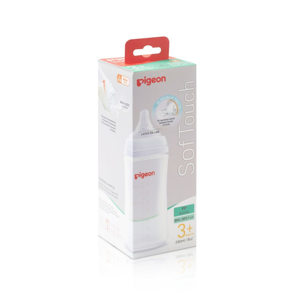 Tetero 8oz 3+ Ultra Suave SotTouch Pigeon