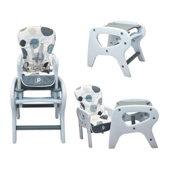 Silla Comedor Escritorio Dot Priori Gris