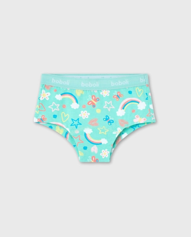 Set 3 Pantys Arcoiris Boboli Flores