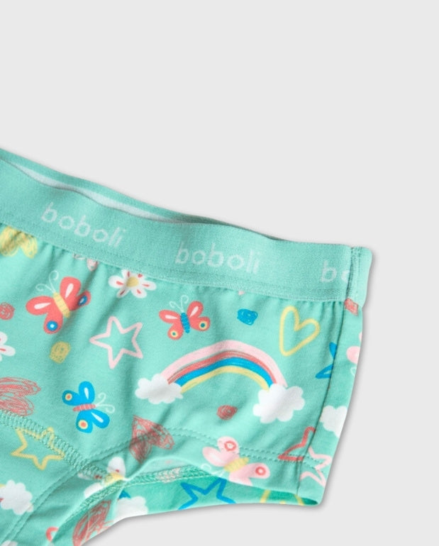 Set 3 Pantys Arcoiris Boboli Detalle