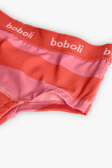 Set 3 Pantys Rosa Rojo Boboli