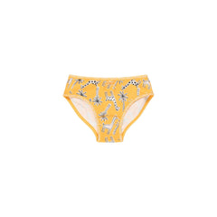 Set x3 Panty Estampado Jirafa Amarillo