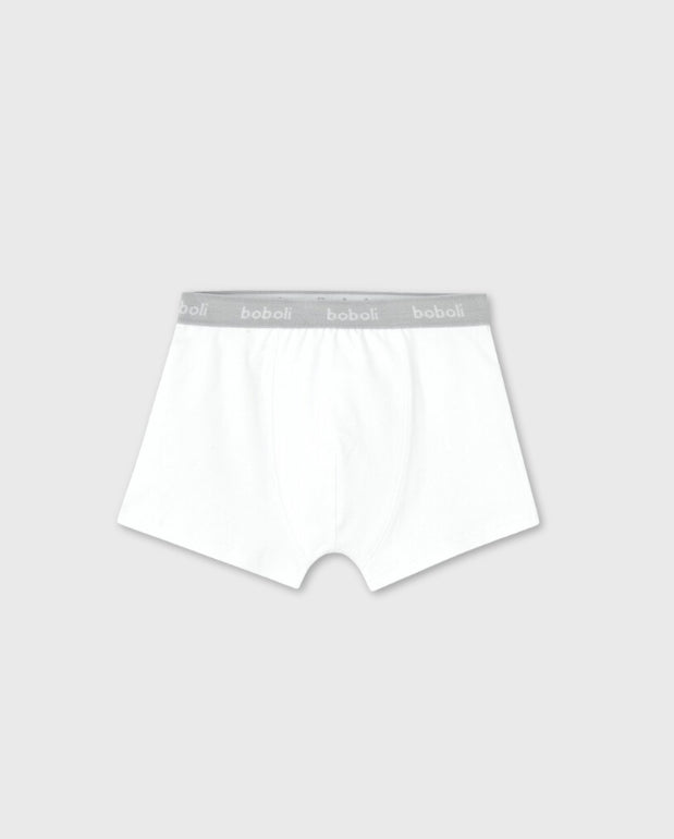 Set 3 Boxers Blanco Boboli White