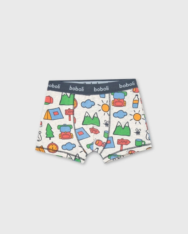 Set 3 Boxers Paiseaje Boboli Niño