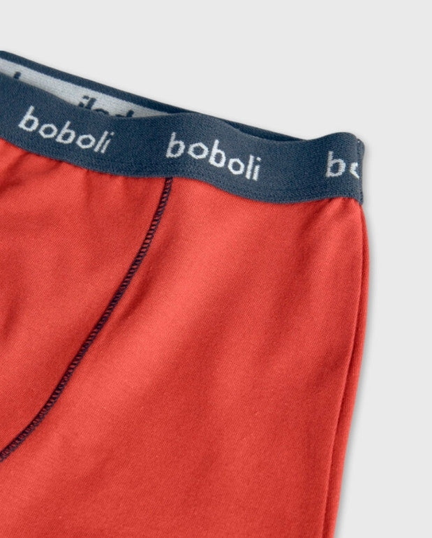 Set 3 Boxers Paiseaje Boboli Rojo