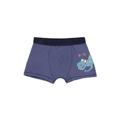 Set x3 Boxer Estampado Dinos Azul