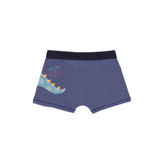 Set x3 Boxer Estampado Dinos Azul