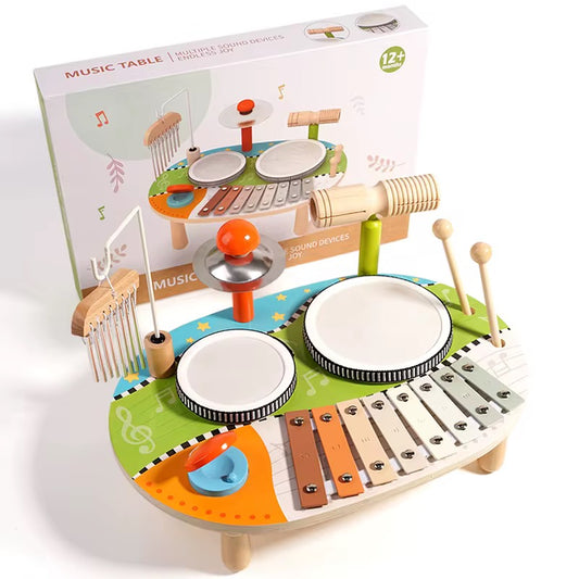 Mesa de Juego Multiple Musical Madera