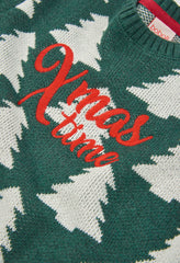 Saco Tejido Árbol Navidad Verde Boboli