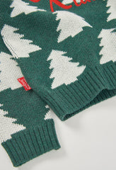 Saco Tejido Árbol Navidad Verde Boboli