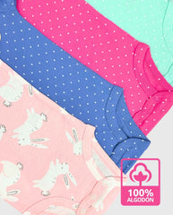 Set 5 Bodys Estampado Sapito Colores