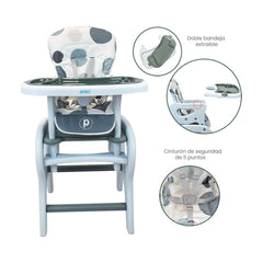 Silla Comedor Escritorio Dot Priori Gris Uso