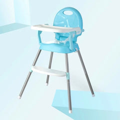 Comedor Para Bebé 3 En 1 Azul High Chair