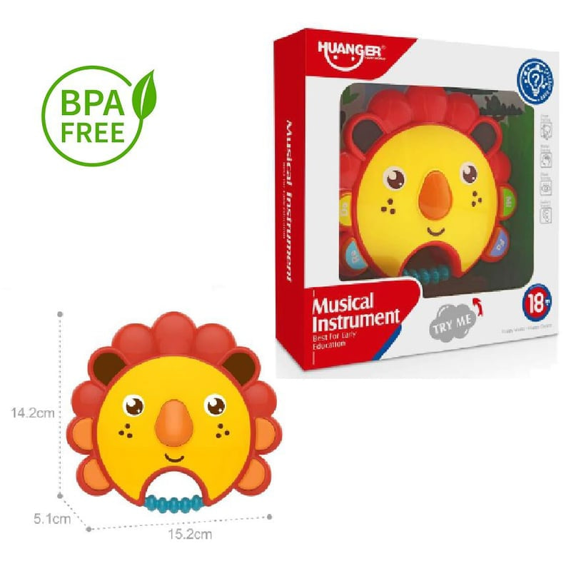 Juguete Piano Silueta León