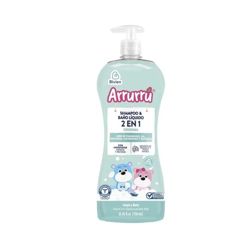 Shampoo y Baño Liquido Original Arrurú 750ml