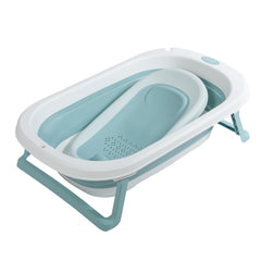 Bañera Plegable Lala Con Soporte Azul Ebaby