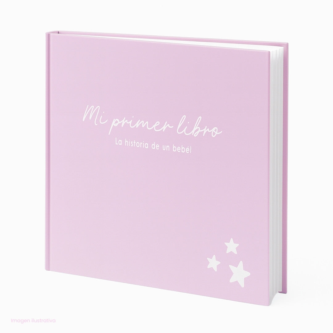 Álbum Para Bebé “Mi Primer Libro” Pink