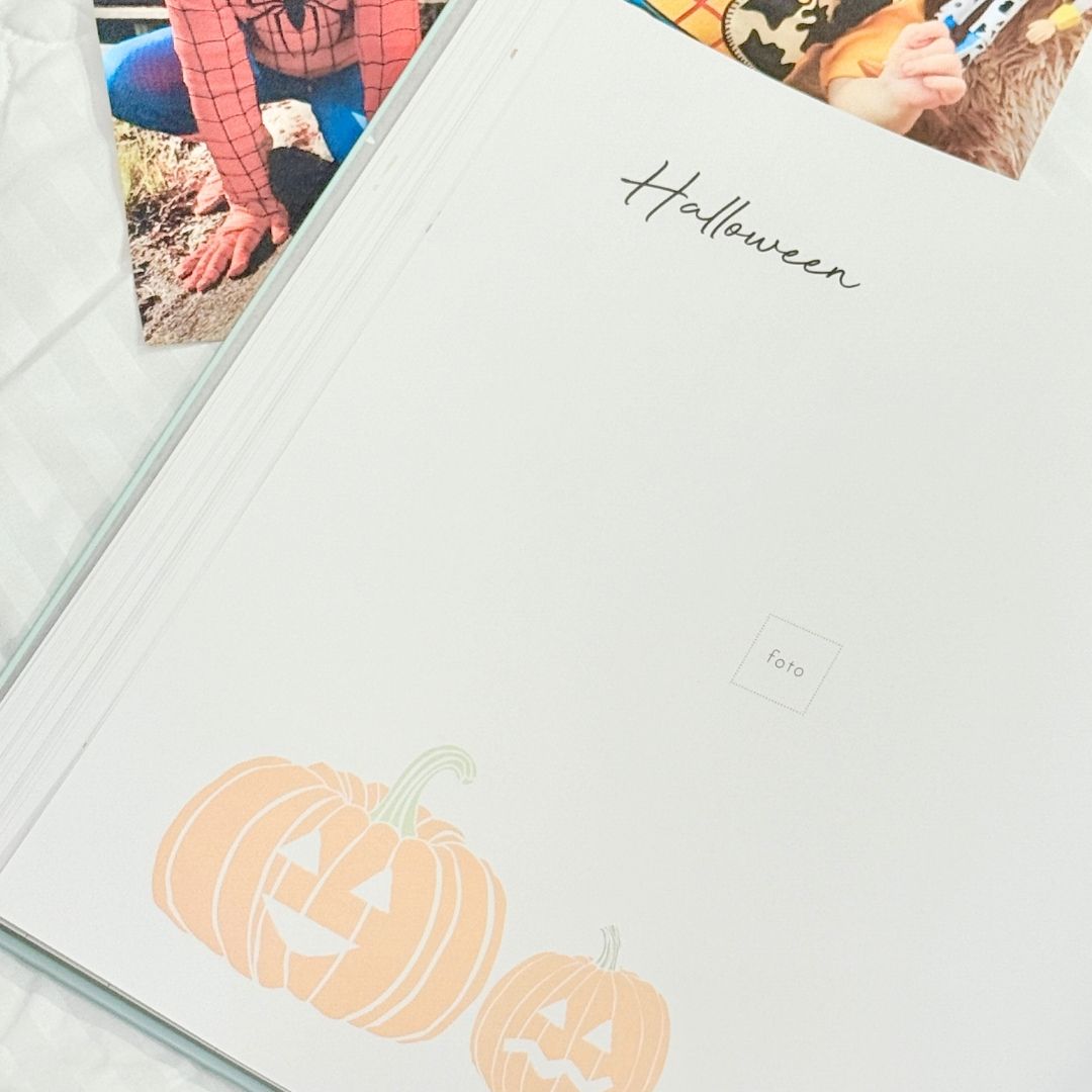 Álbum Para Bebé “Mi Primer Libro” Halloween