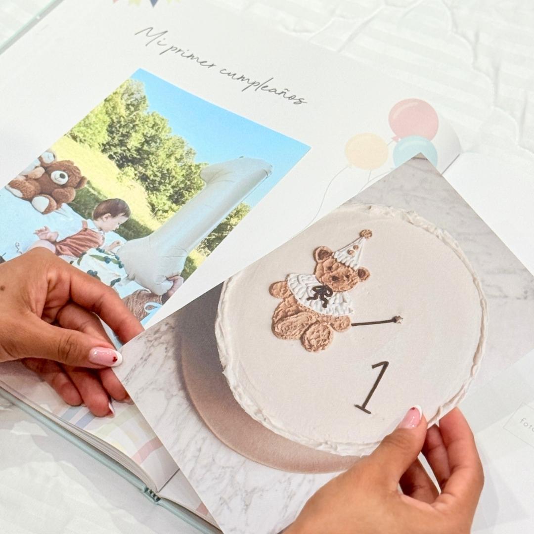 Álbum Para Bebé “Mi Primer Libro” Cumpleaños