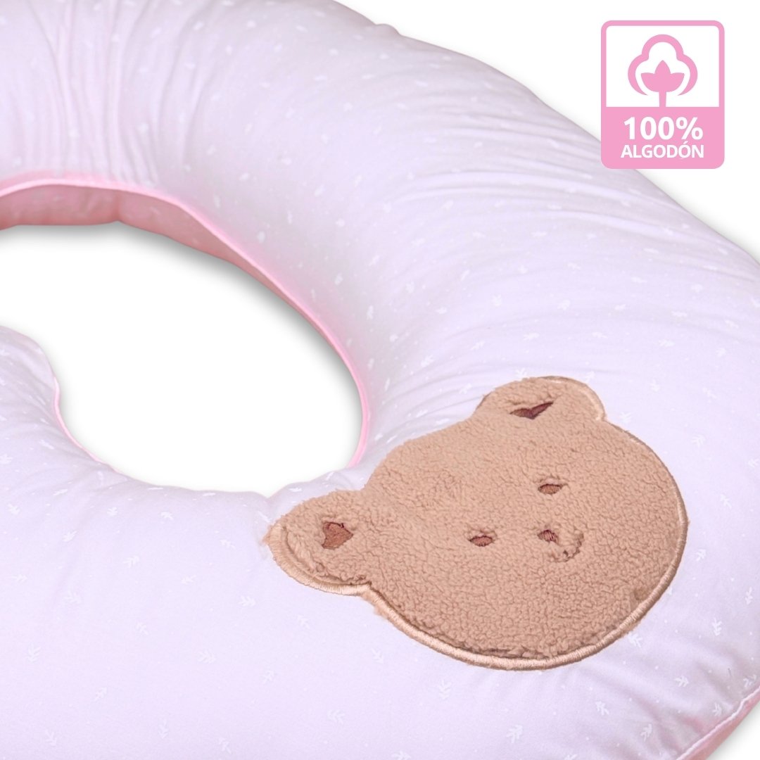 Almohada Para Lactancia Baby Luna Pink
