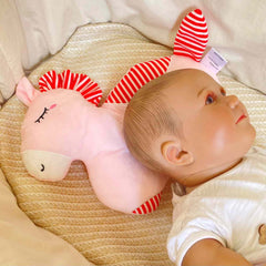 Almohada Para Bebe Pony rosa