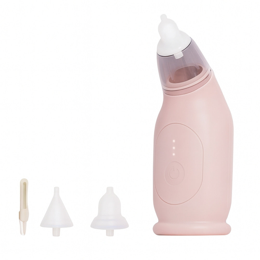 Aspirador Nasal Eléctrico Recargable Rosa