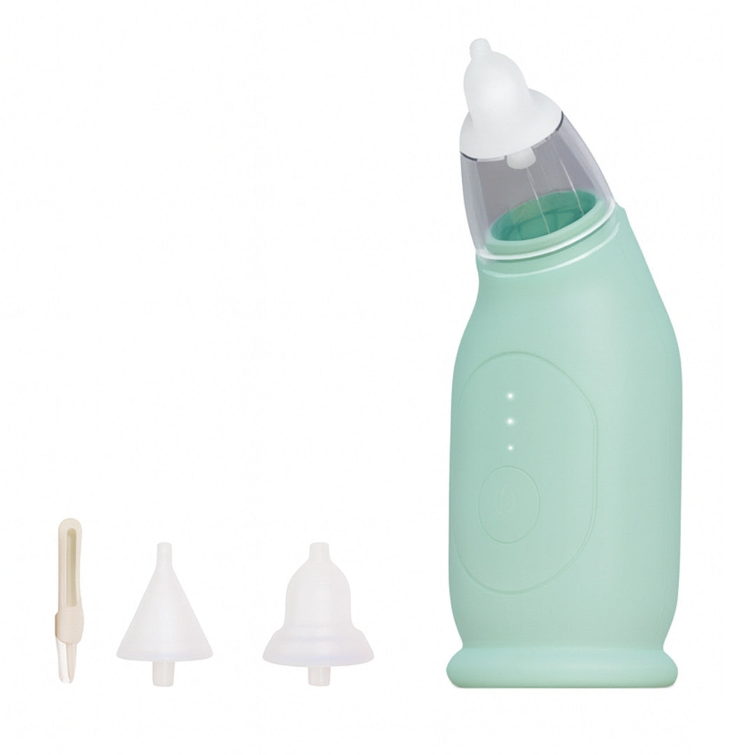 Aspirador Nasal Eléctrico Recargable Verde