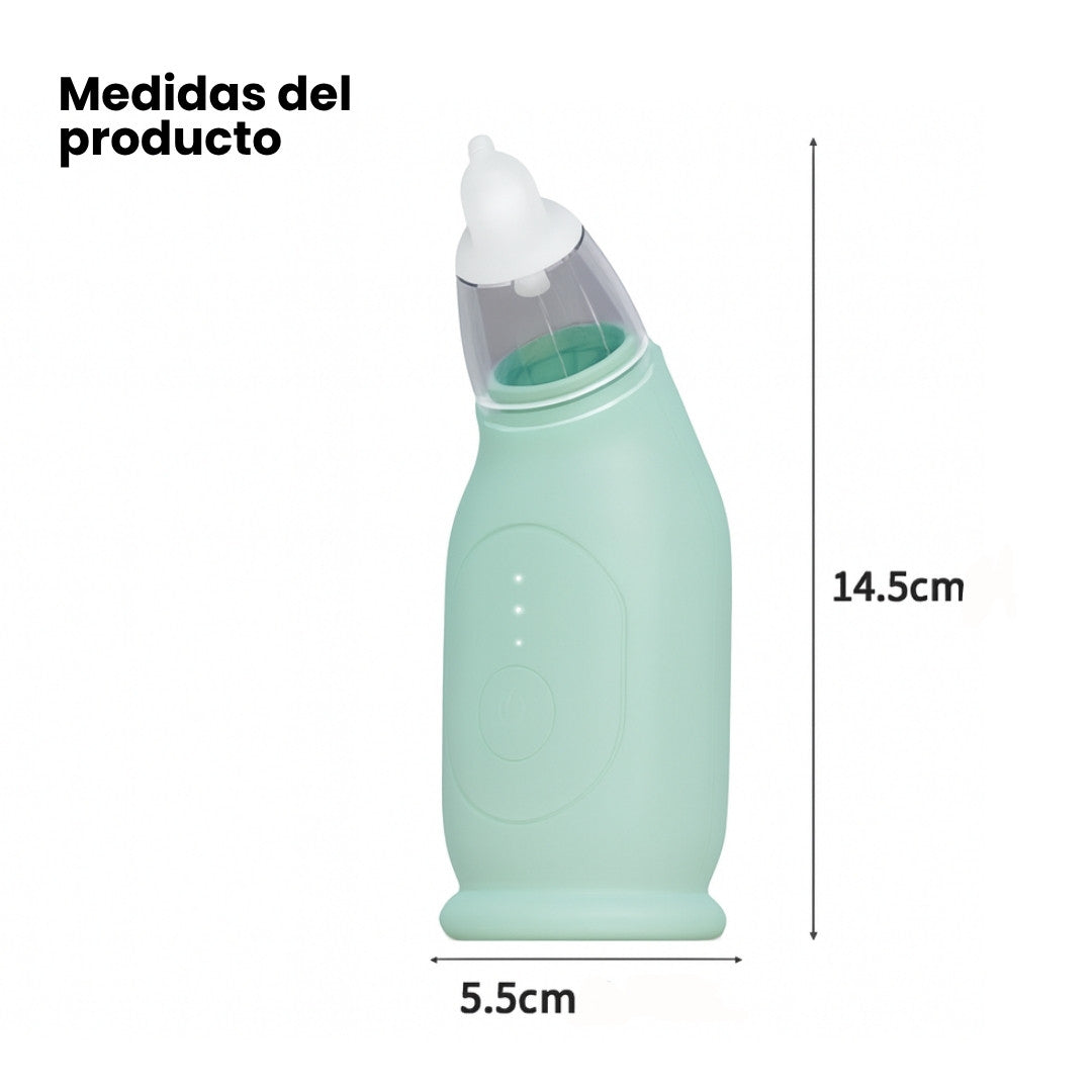 Aspirador Nasal Eléctrico Recargable Medidas