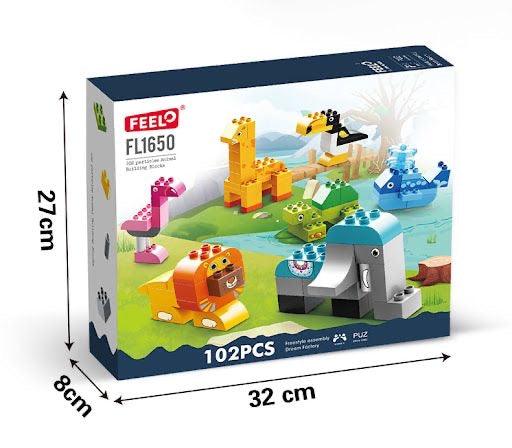 Juguete Puzzle Animales Medidas