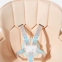 Silla Comedor Escritorio 2 en 1 Crema