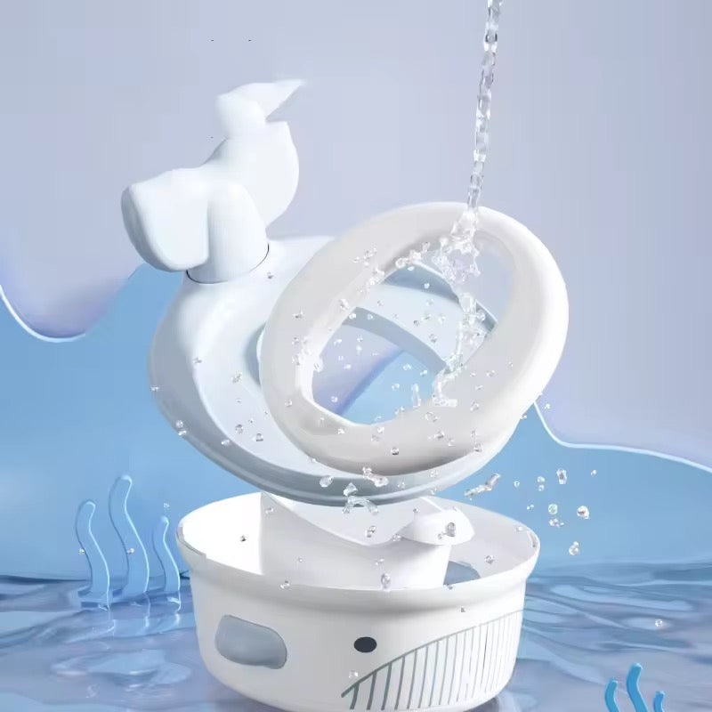 Vasenilla Para Niños Multifuncional Ballena Azul Uso