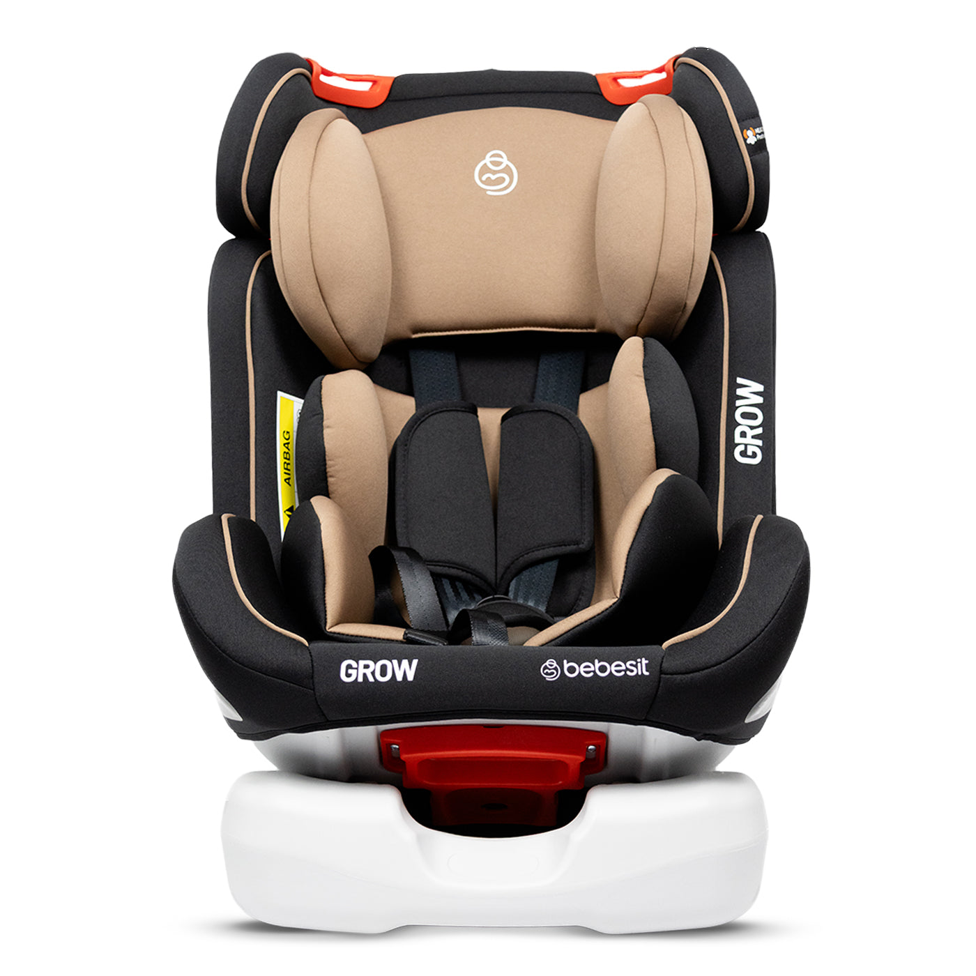 Silla de Carro Grow Isofix Bebesit Beige