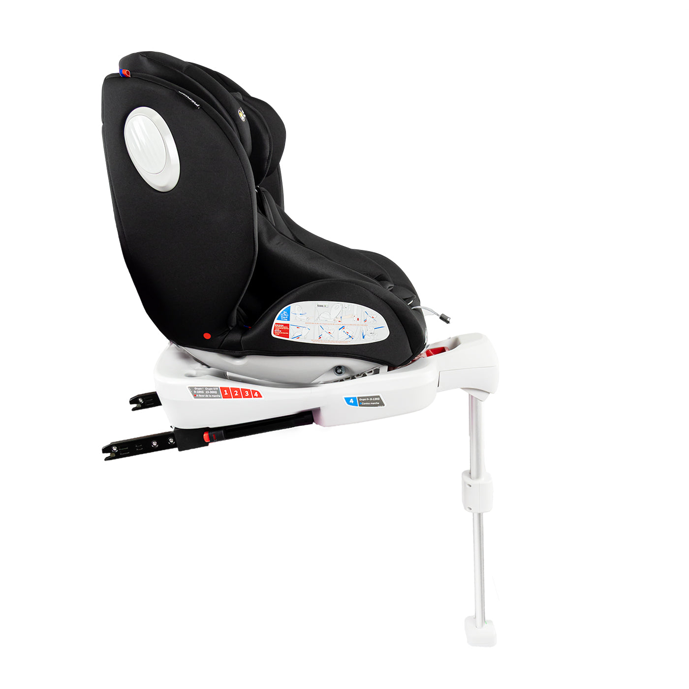 Silla de Carro Active Premium 360 Isofix Bebesit Negro estilo