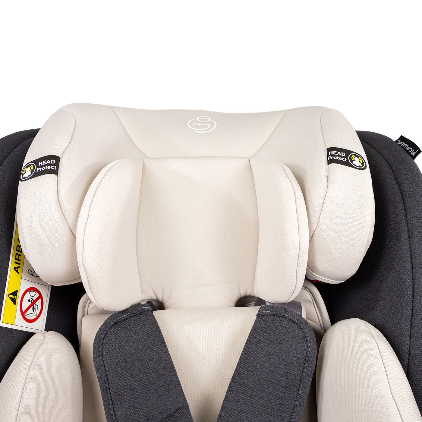 Silla de Carro Active Premium 360 Isofix Bebesit Gris  acolchado