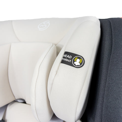 Silla de Carro Active Premium 360 Isofix Bebesit Gris alcochado