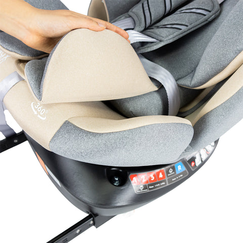 Silla de Carro Nox 360 Isofix Bebesit Beige