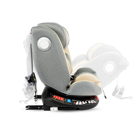 Silla de Carro Nox 360 Isofix Bebesit Beige