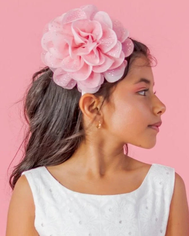 Balaca Maxi Flor Rosa