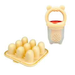 Molde para Helado con Chupo de Fruta  Oso Amarillo