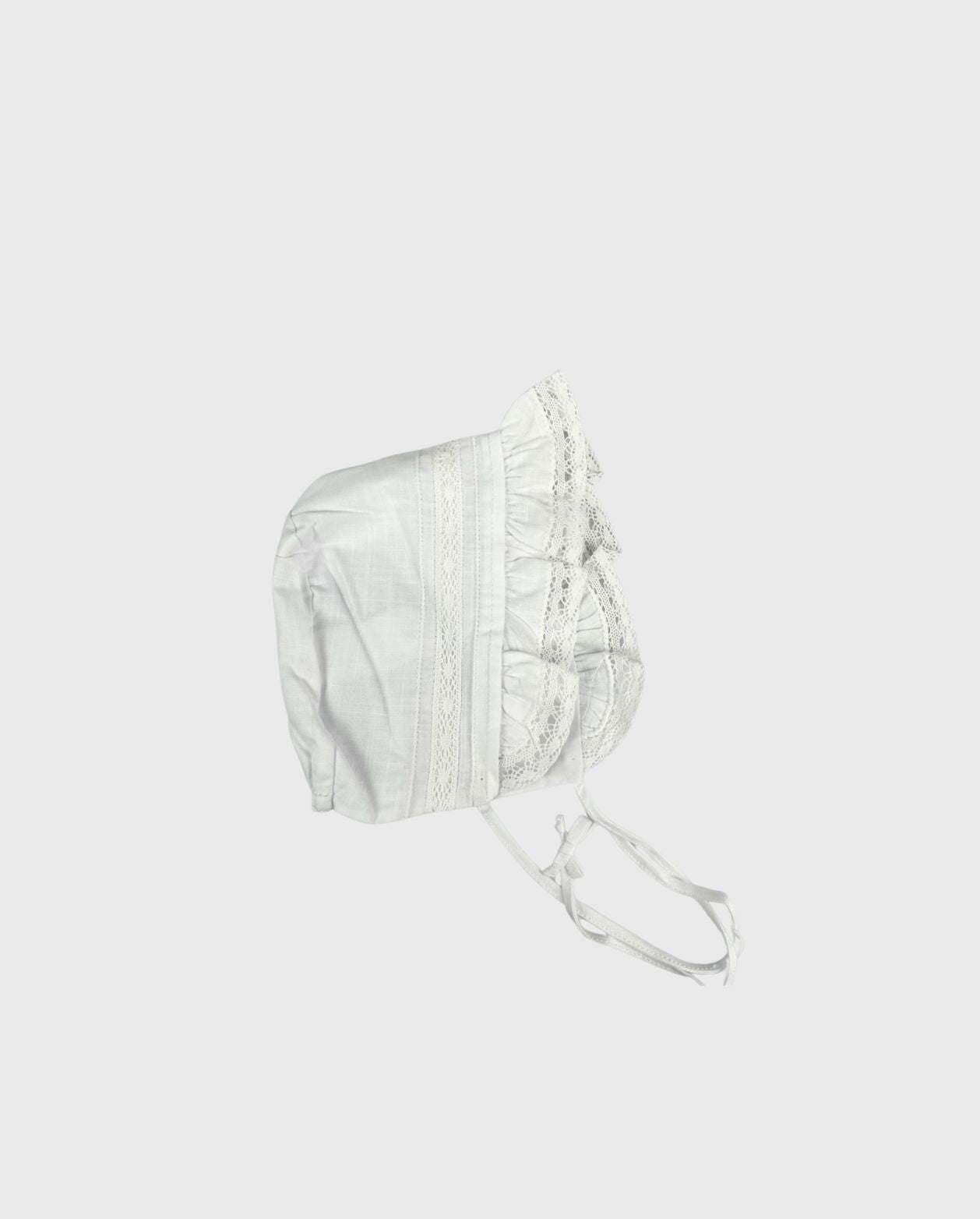 Vestido Ceremonia Encaje Blanco GORRO