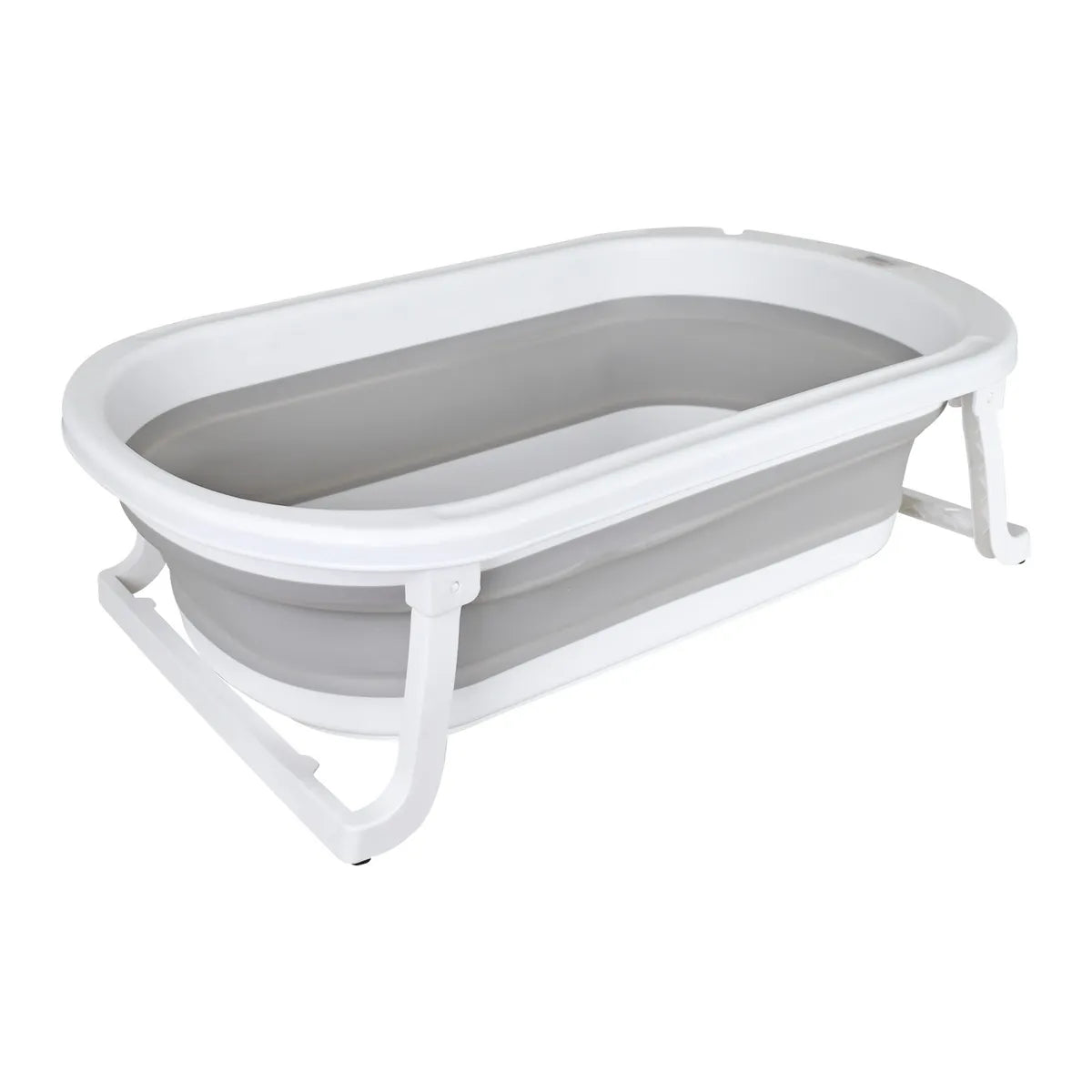 Bañera Con Soporte Wanda Gris Happy Baby estilo