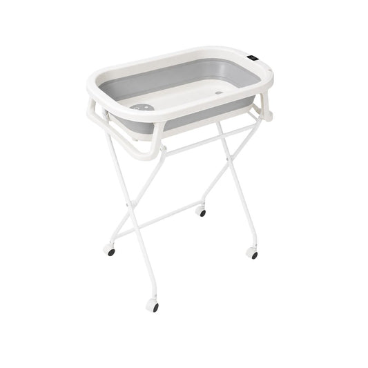 Bañera Plegable Con Soporte y Termometro